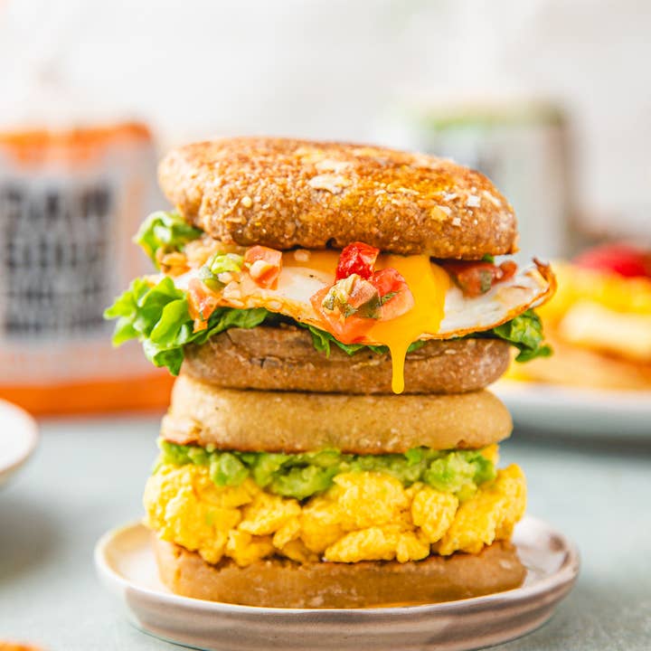 Dam GoodĀ® English Muffins - Wholesale Bread/Tortilla - 'Whole Wheat' Sourdough English Muffins2