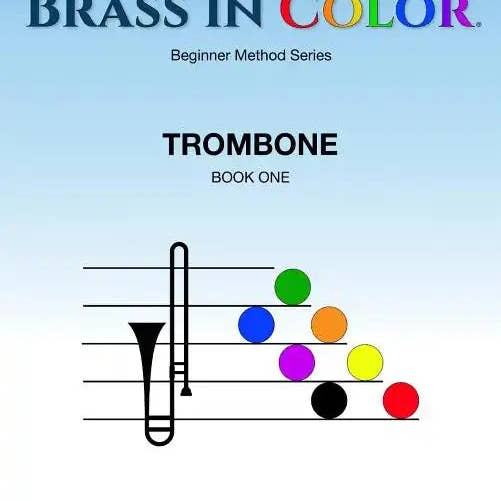 Books by splitShops - Wholesale Arts & Entertainment Book - Brass in Color: Trombone Book 1 - Paperback