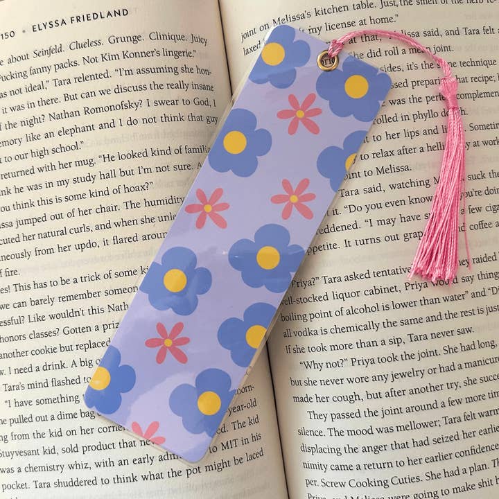 Spring Floral Laminated Bookmark for wholesale by JPC Sticker Shop