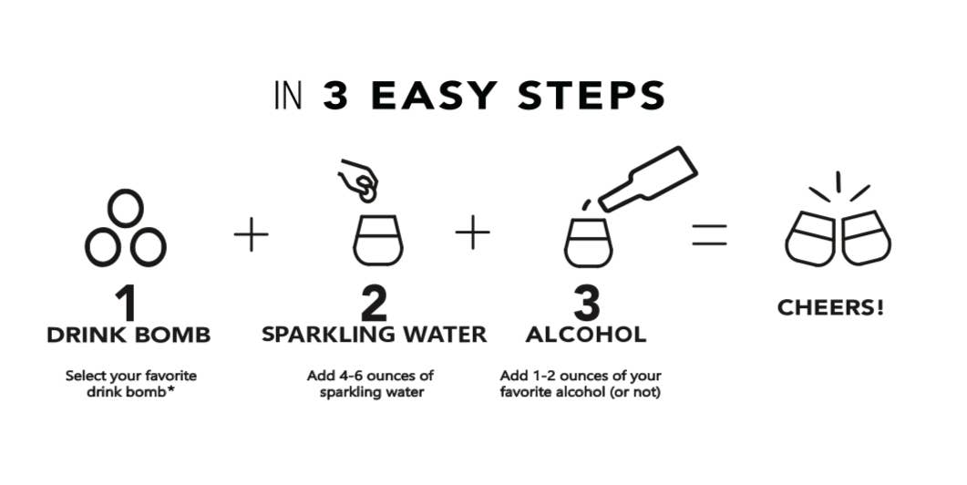 My Drink Bomb - Wholesale Cocktail Mix/Syrup - 2 Pack Cocktail Drink Bomb™ Mix Pack3