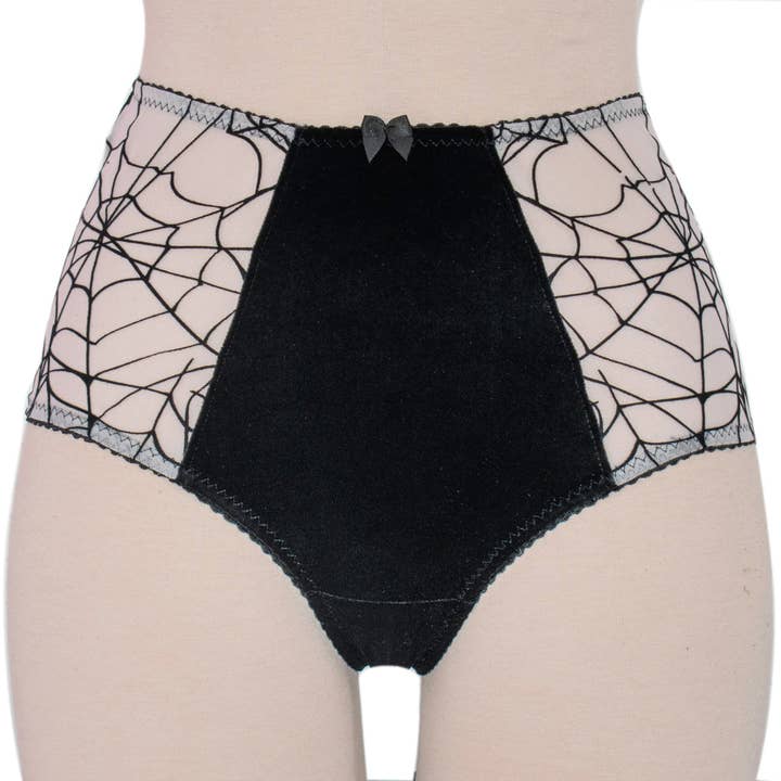 Culotte taille haute Spiderweb pour la vente par McLaineO