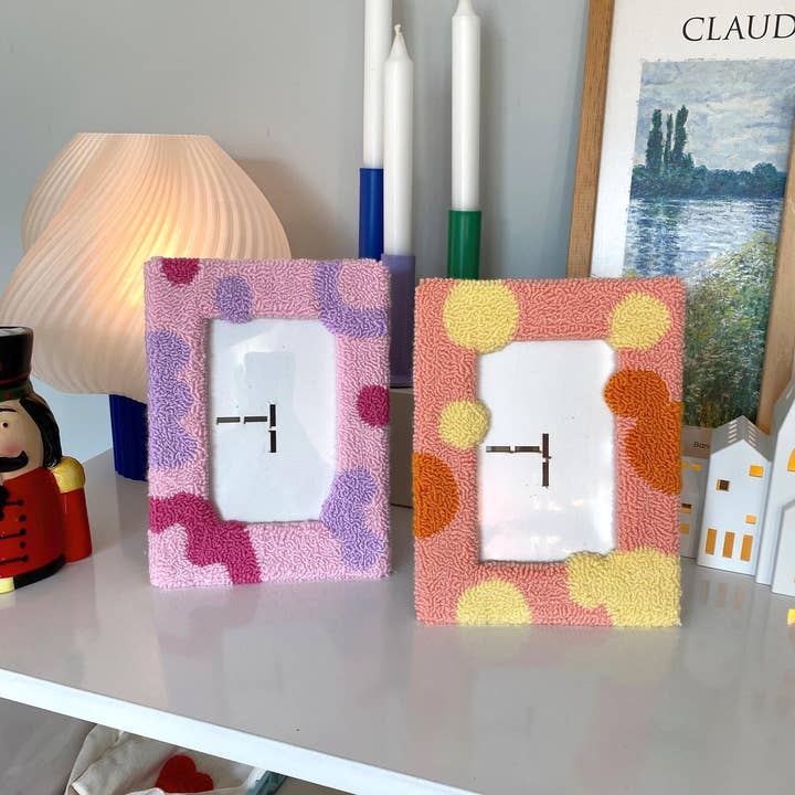 Mudita Rug Studio – wholesale Bildram – Handgjorda punch needle-fotoramar, fotoramar7