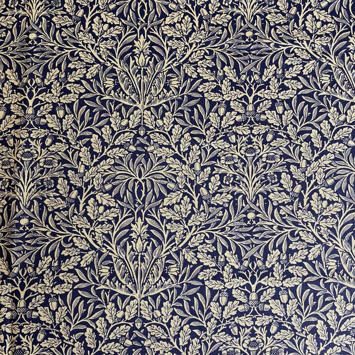 LouSeal Handmade Lampshades - Wholesale Lamp Shade - William Morris Mineral Pure Acorn Ink Handmade Lampshade11