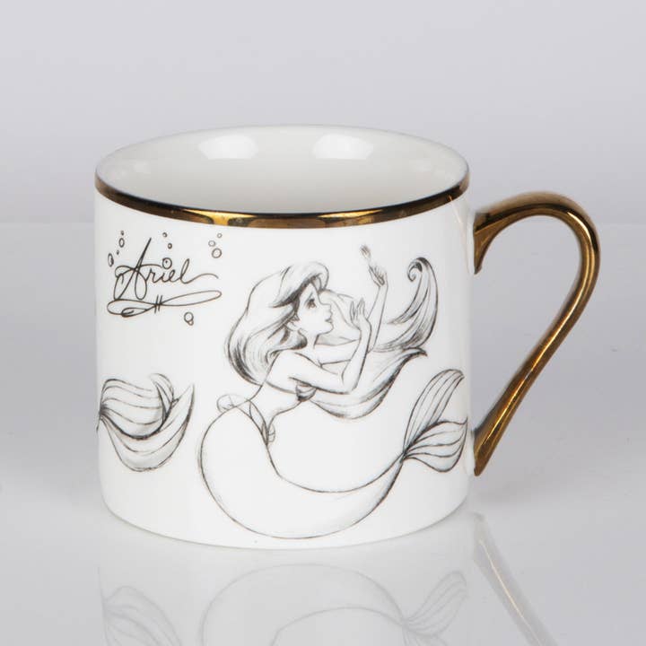 WIDDOP and Co. - Wholesale Drinking Glass/Cup - Disney Classic Collectable Mug - Ariel1