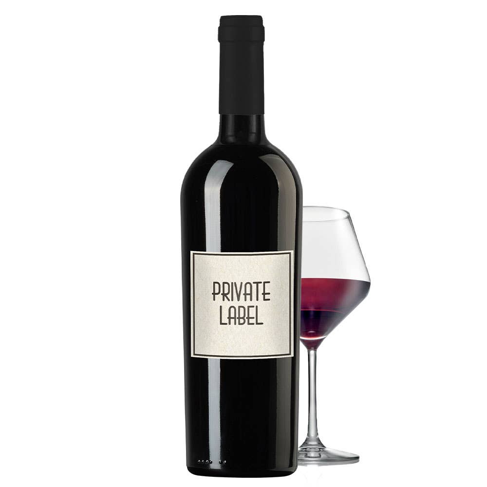 Bottle-up - Wholesale Red Wine - Primitivo Wine PGI Puglia - Personalized PRIVATE LABEL1