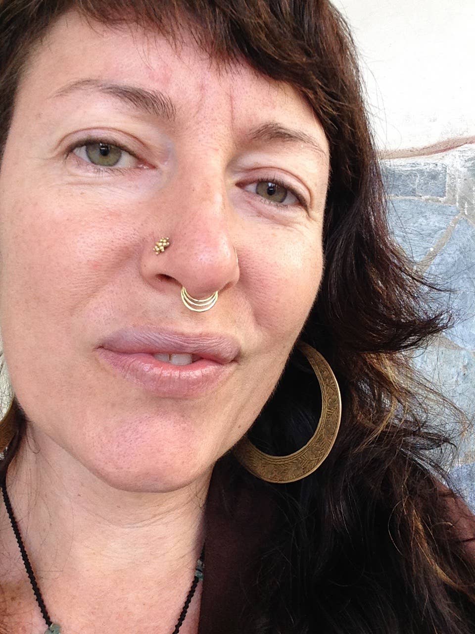 JAYA MOKSHA - Wholesale Nose Ring - Gold Plated Fake Septum Ring / Faux Septum Jewelry 7