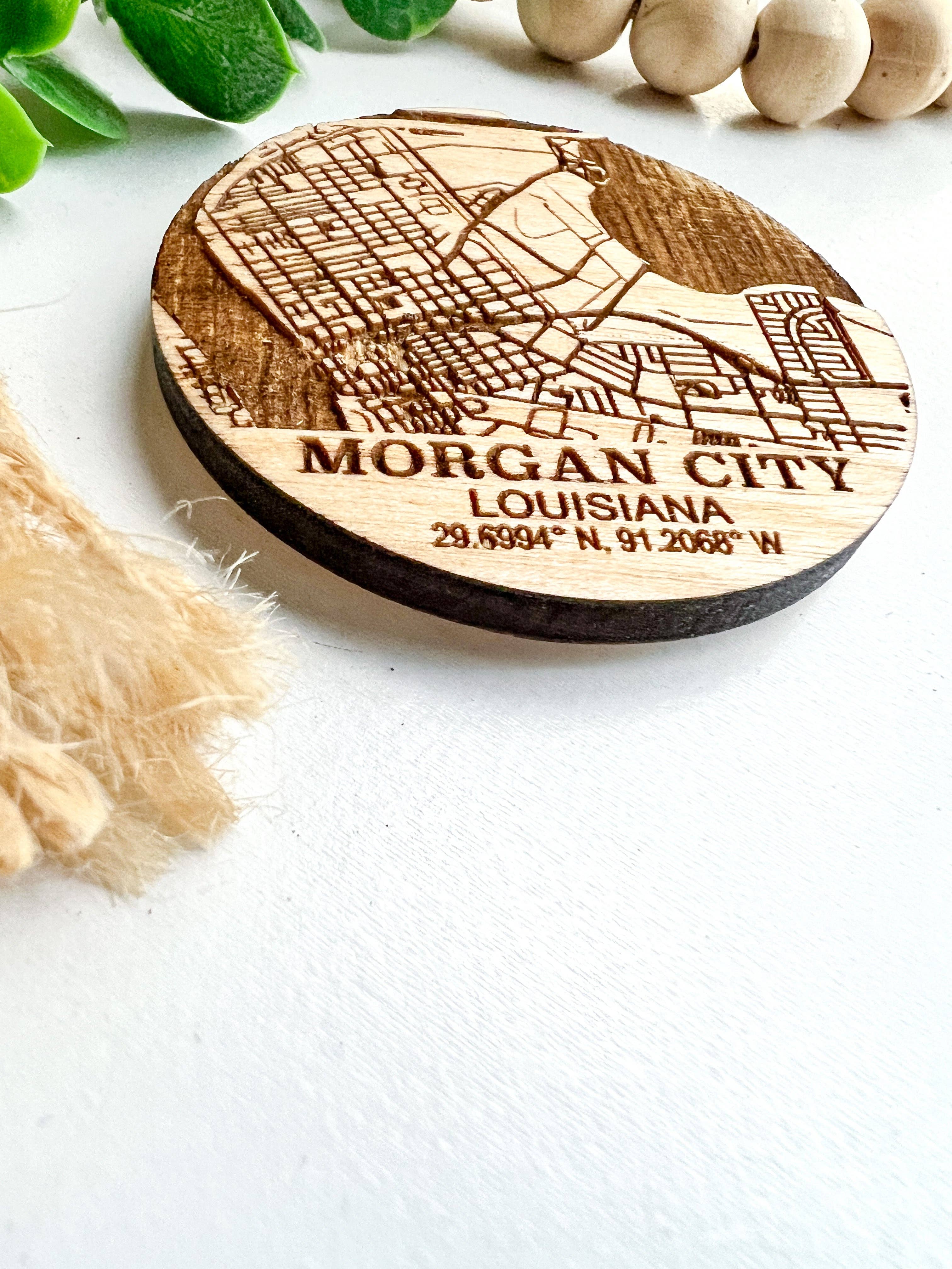 Geaux Magnolia – Engroshandel Magnet – Kort Brugerdefineret Magnet2