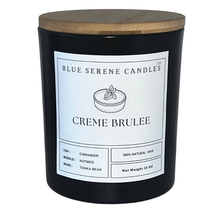 Crème Brûlée Candle for wholesale by Blue Serene Candles