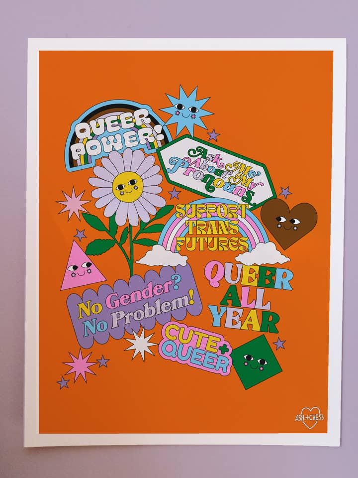 11" x 14" Patch Party - T*RGET for wholesale by Ash + Chess