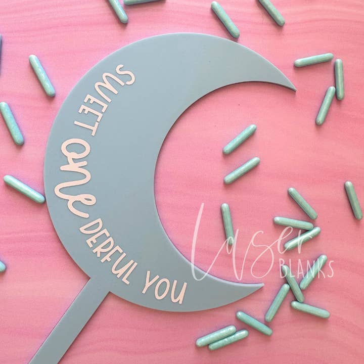 Moon Cake Topper | Acrylic Cake Topper and other Purchase Wholesale moon cake. Free Returns & Net 60 Terms on Faire trending on Faire.