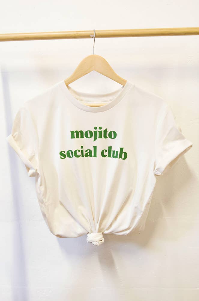 Tshirt Corner - Wholesale Screen Printed T-Shirt - Women's - Mojito Social Club Tee2