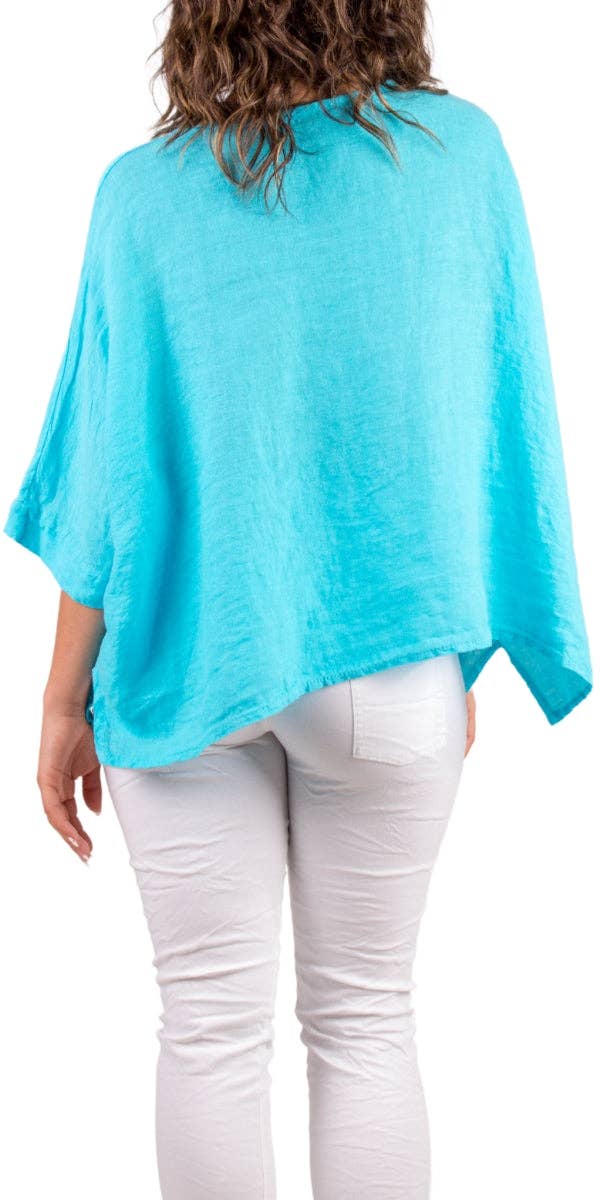 Gigi Moda - Wholesale Blouse - Women's - Linen Kaftan Blouse11
