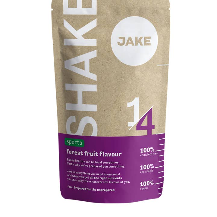 Jake Nutritionals B.V. - Wholesale Powdered Health Drink - Jake Sports Forestfruithshake