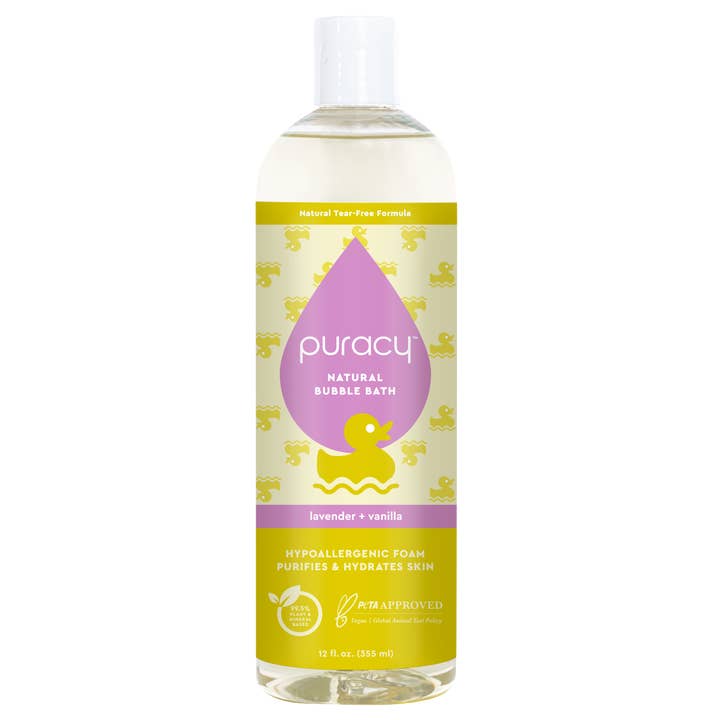 Natural Baby Bubble Bath for wholesale by Puracy
