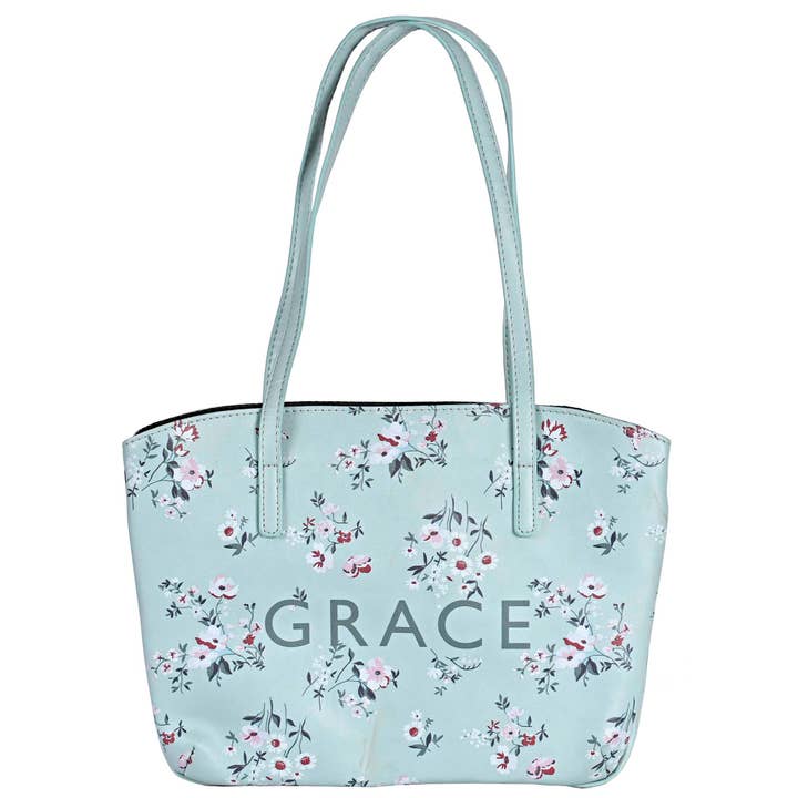 White Dove Bibeletui Wedge Grace Floral Mint, groß für den Großhandel von Dicksons