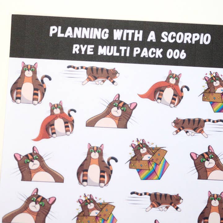 Rye & Co. - Wholesale Sticker - Hand Drawn Bullet Journal Planner Stickers