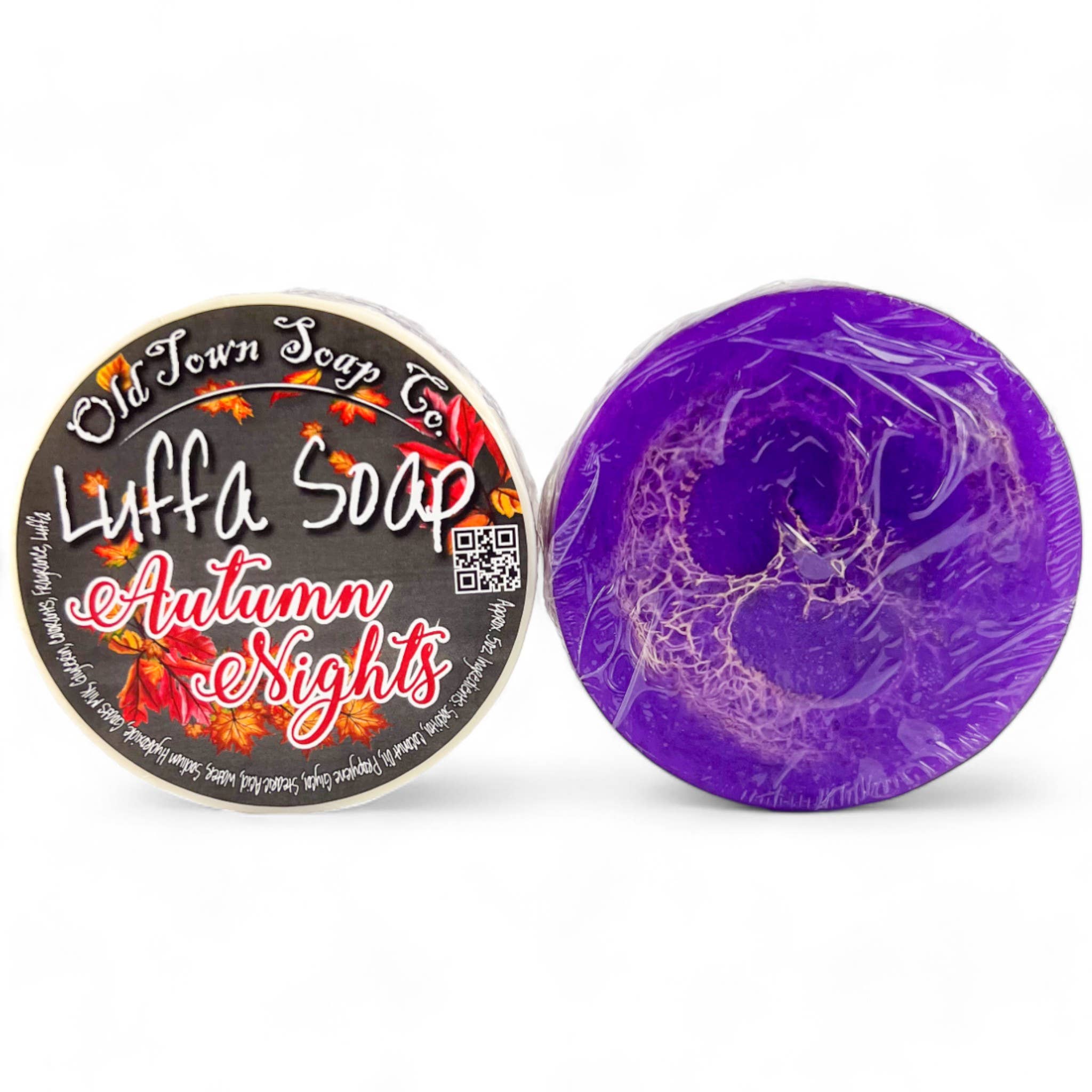 Old Town Soap Co. - Wholesale Bar Soap - Fall Scented Luffa Soap16