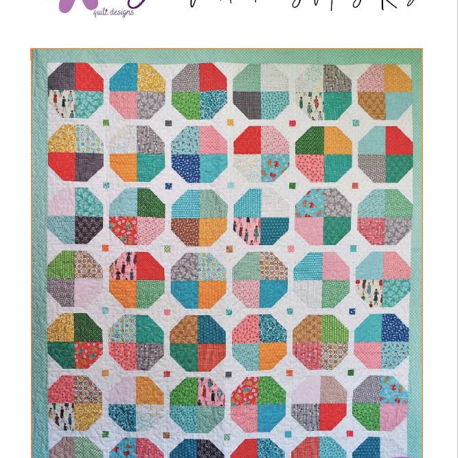 Purple Daisy Quilt Designs - Wholesale Quilt - Patricia Quilt Pattern6