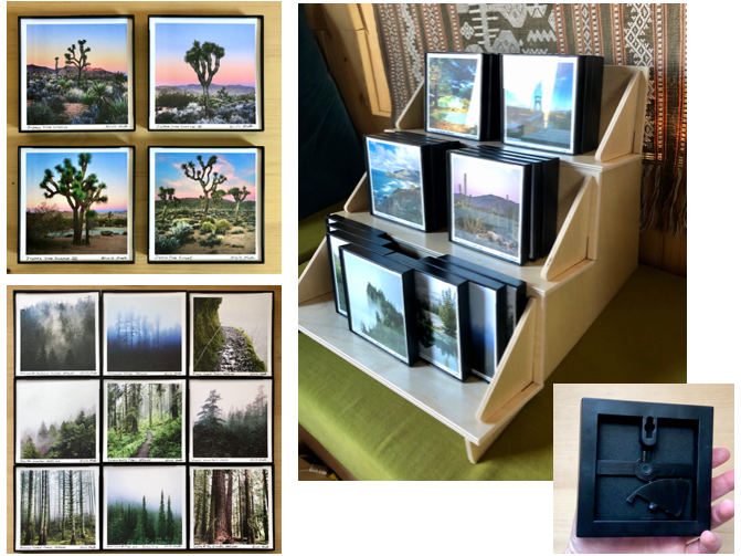 Nicole Mark Photography - Wholesale Art Print - 4x4" Framed Print - Columbia River Gorge4