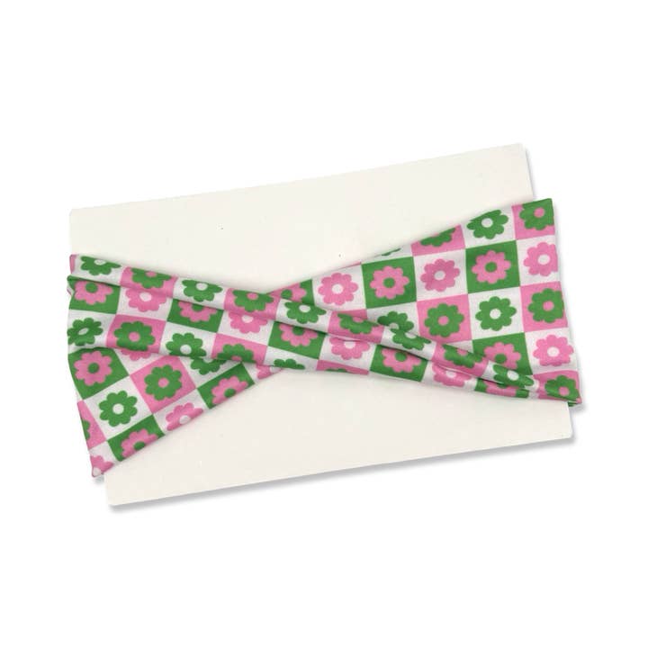 Giro ancho flor de chicle para venta al por mayor de The Happy Headband Co