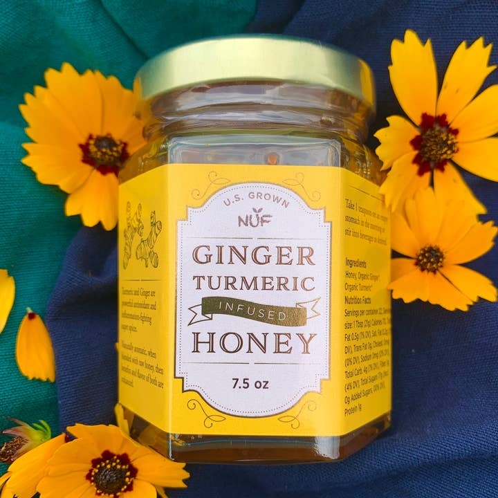 New Universe Food – wholesale Honung – Infuserad honung: Gurkmeja, ingefära eller ingefära & gurkmeja