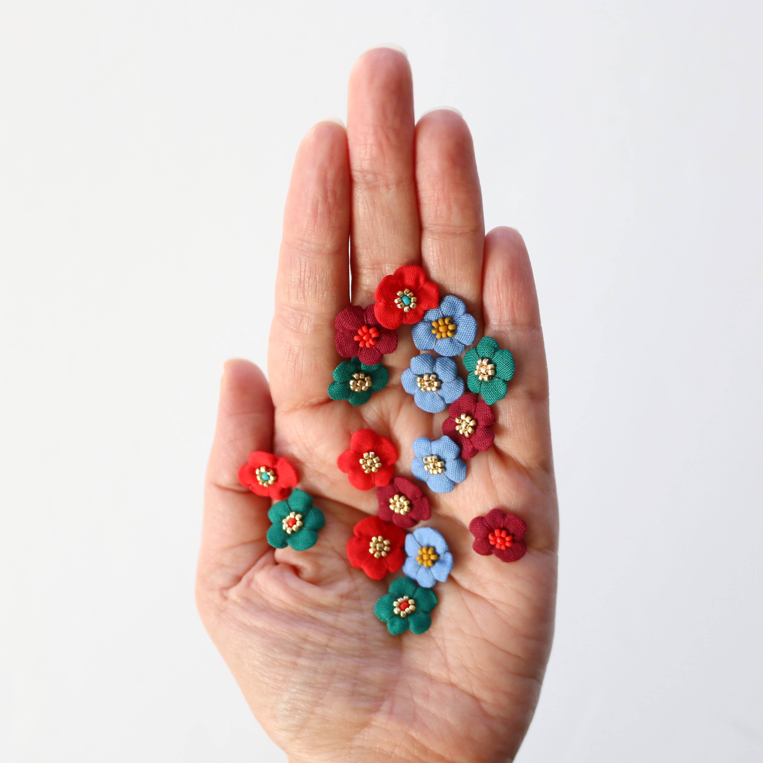 ashdel - Wholesale Stud/Post Earrings - Flower Bud Studs3