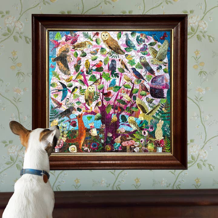 eeBoo - Wholesale Puzzle - Adult - Parliament of Owls 1000 Piece Puzzle4