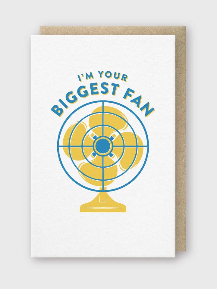 Carte de vœux du plus grand fan pour la vente par Pike Street Press