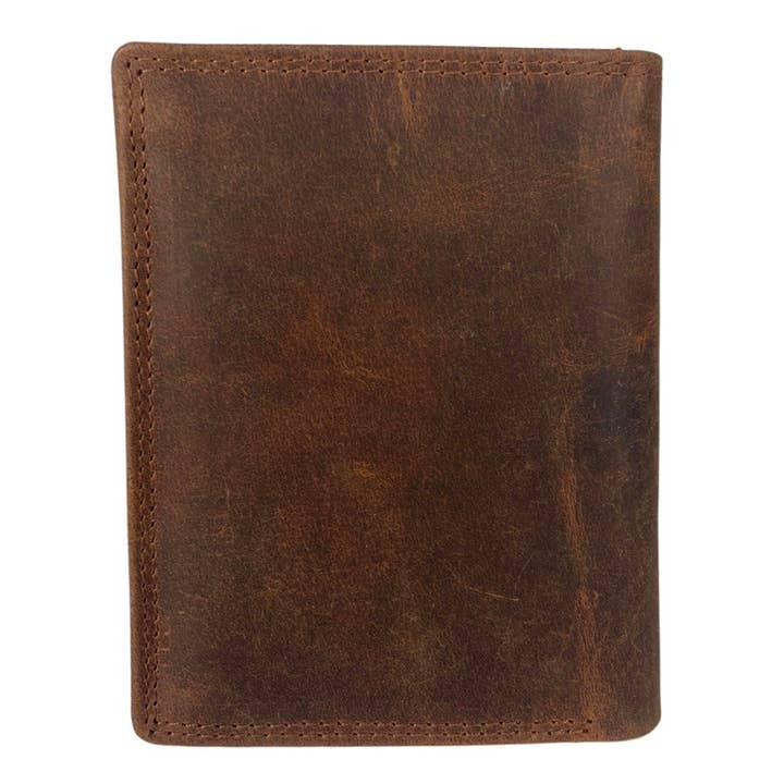 Arrigo - Vente Portefeuille – homme - Portefeuille homme en cuir de buffle - Portefeuille pliant - Protection RFID3