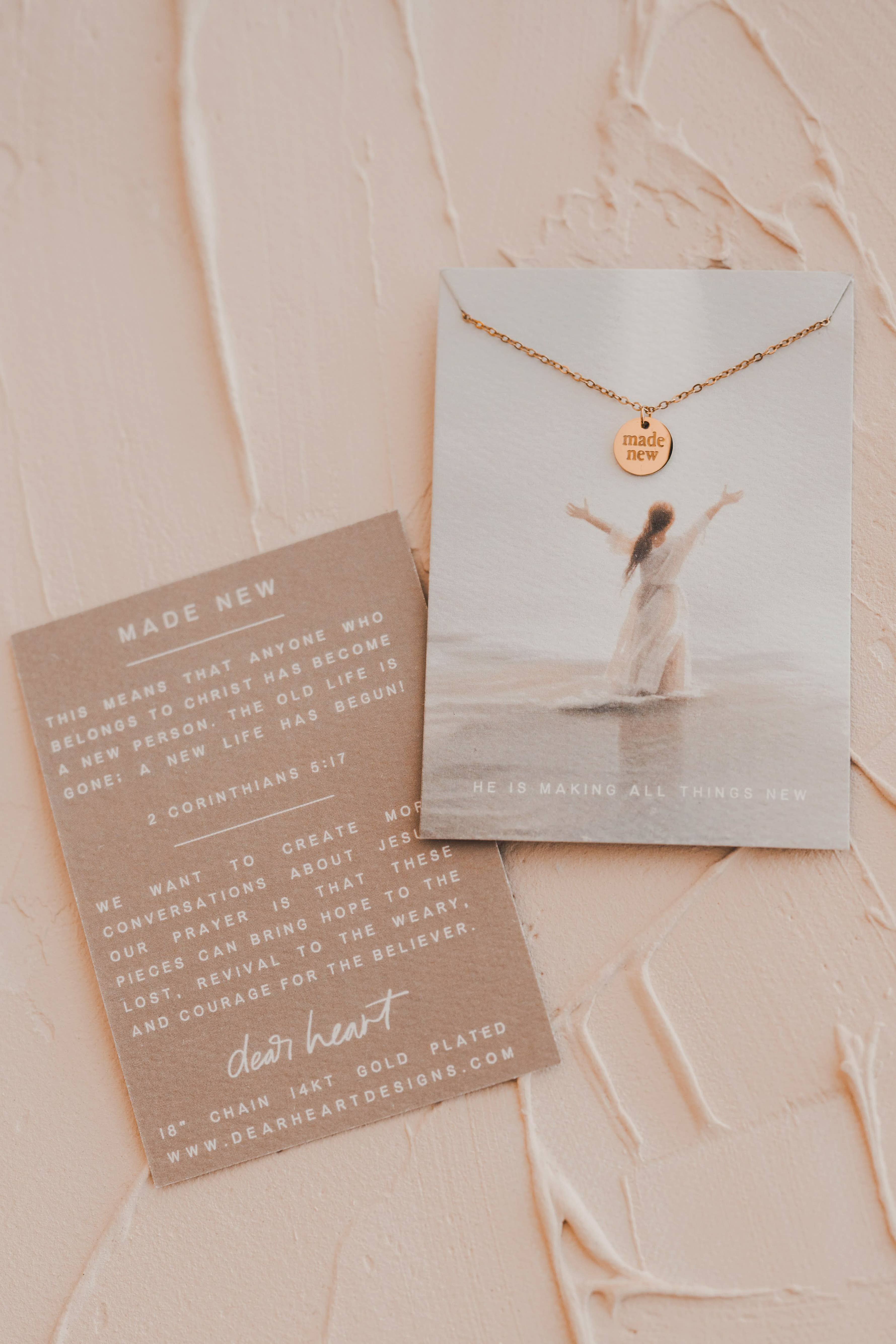 Dear Heart - Wholesale Pendant/Charm Necklace - Made New Disc Necklace | Christian Jewelry 2