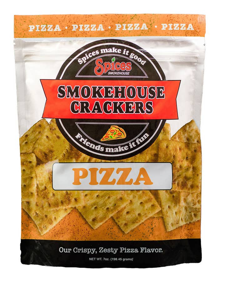 Spices Smokehouse Crackers - Pizza - 12ct for wholesale by Smokehouse Crackers