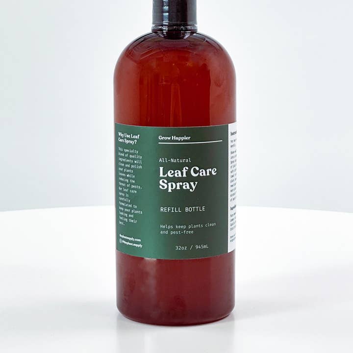 The Plant Supply - Wholesale Plant Mister - Leaf Care Spray - 8oz l Plant Leaf Cleaner and Shine