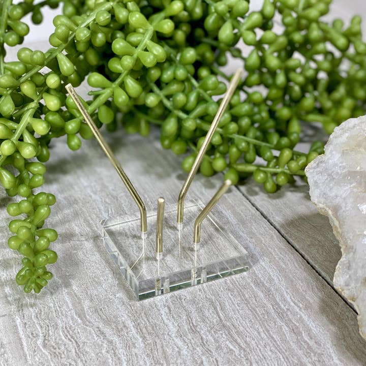 Rock Paradise - Wholesale Decorative Tabletop Object - Crystal Display Stand - Acrylic Crystal Holder - Feng Shui - Crystal Decor (RK17-19)3