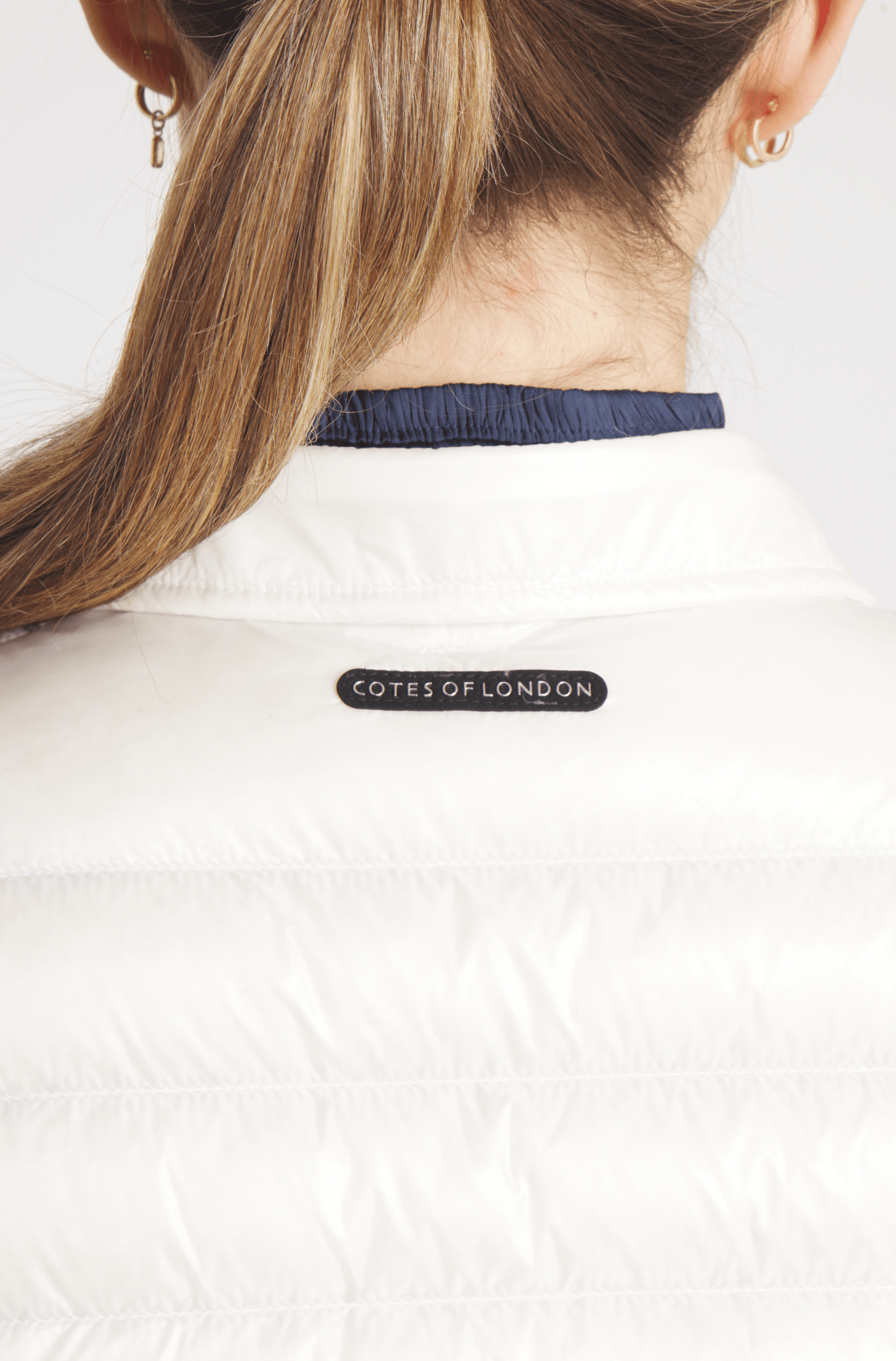 Cotes of London - Wholesale Puffer Jacket - Women's - The Harrow Royale | Down Shirt | Ivory7