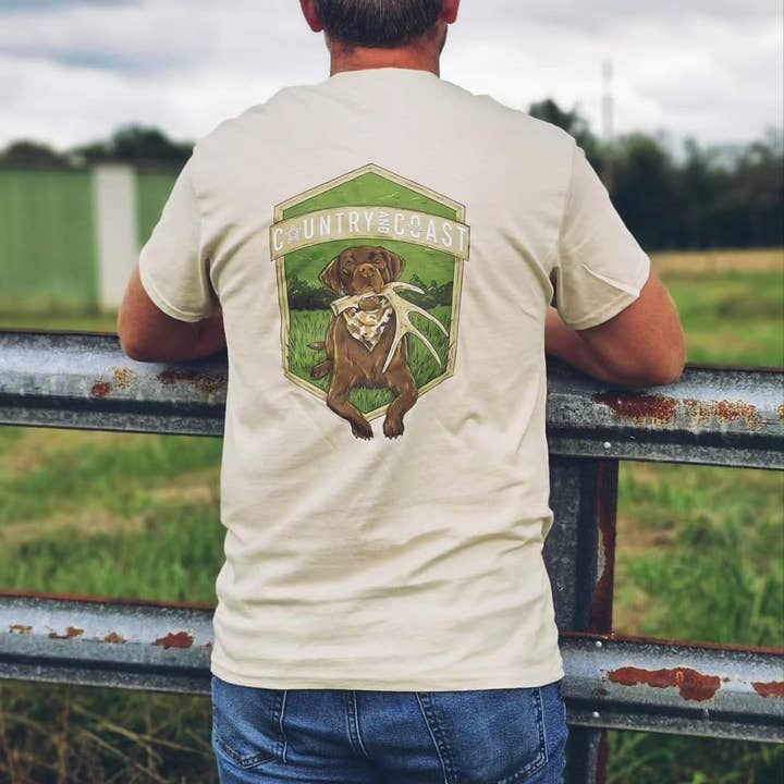 Field Lab Tee for wholesale by Country & Coast