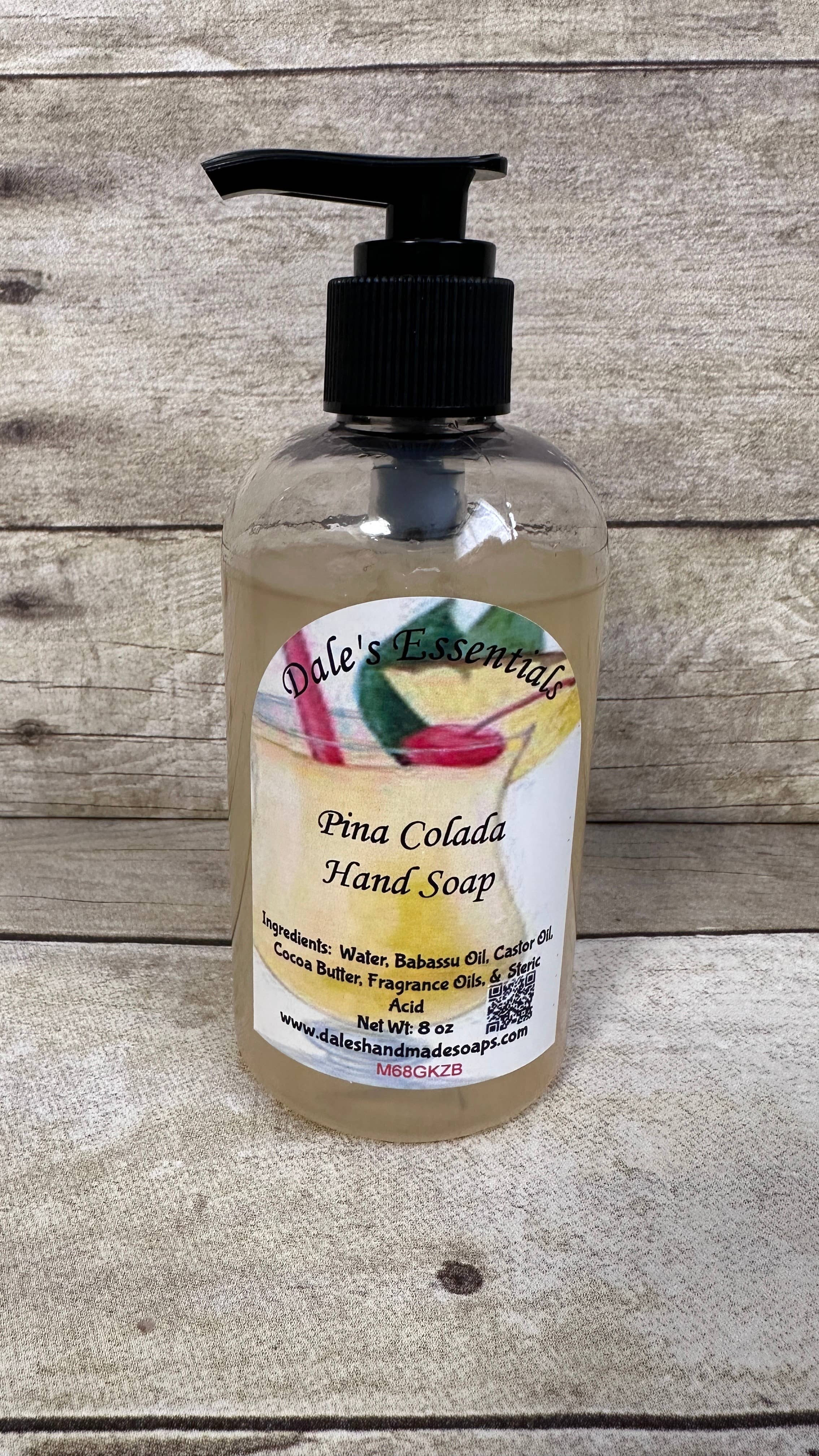Dales Handmade Soaps & More - Wholesale Hand Soap/Wash - Dale's Essentials Liquid Hand Soap7