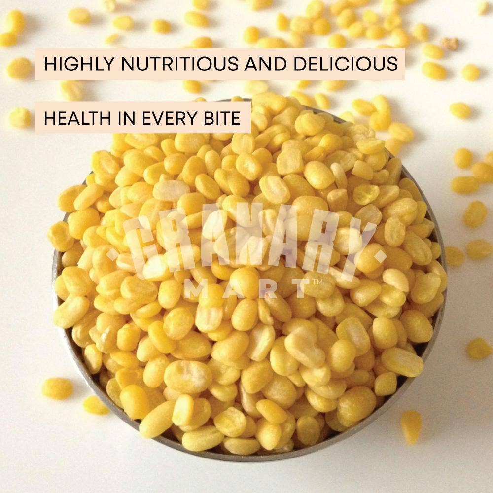 Granary Mart - Wholesale Beans - SPLIT YELLOW MUNG LENTILS - PROTEIN AND FIBER RICH4