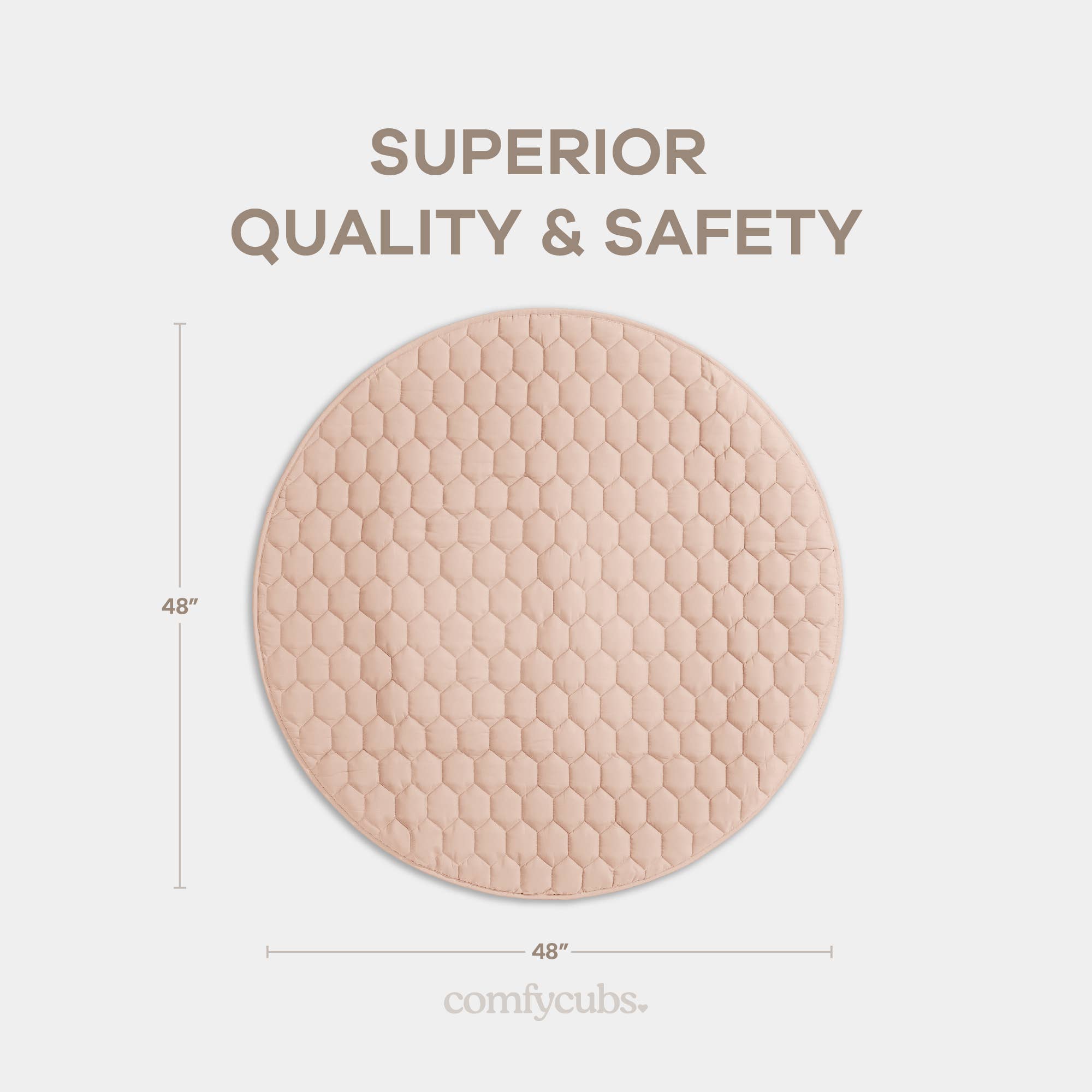 Comfy Cubs - Wholesale Play Mat - Kids & Baby - Premium Play Mat, Quilted Baby Mat for Floor by Comfy Cubs103