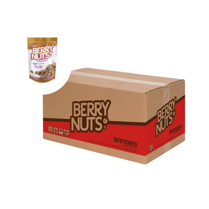 BERRY NUTS - Wholesale Granola - Berry Nuts® Greek Yogurt Taro Granola Bites 15 Pack (15x6.34 Oz)
