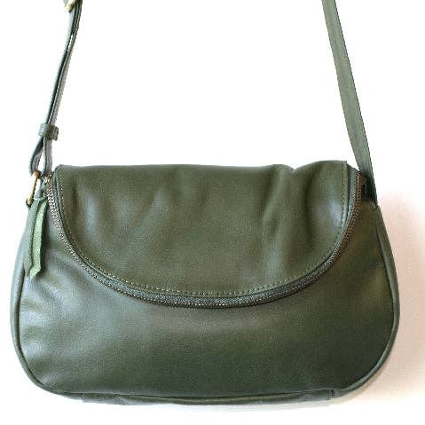 Bonnie sling bag - olive for wholesale by Makers & Providers