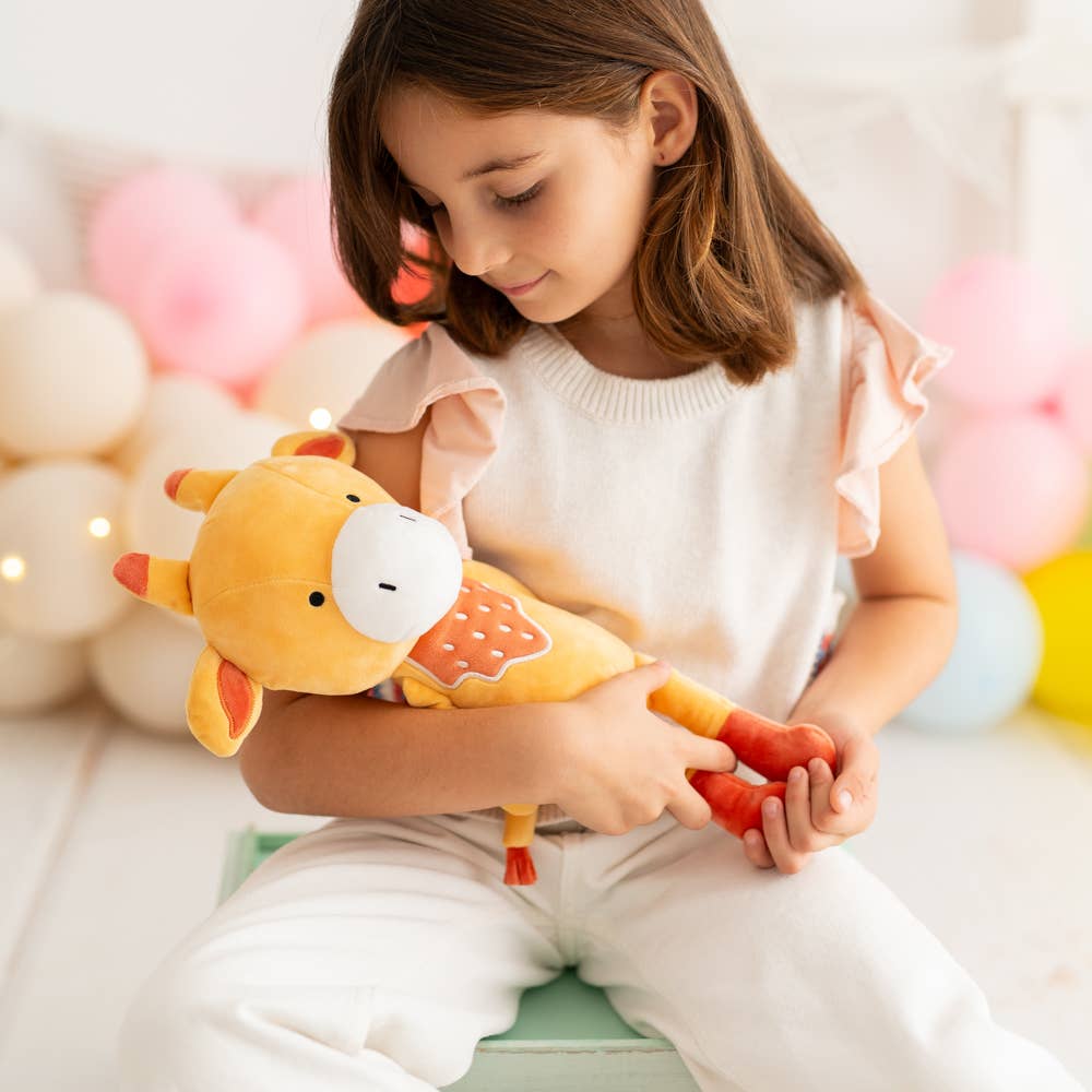 Crochetts – wholesale Doll accessory kit – Kids – Orange giraffe rag doll7