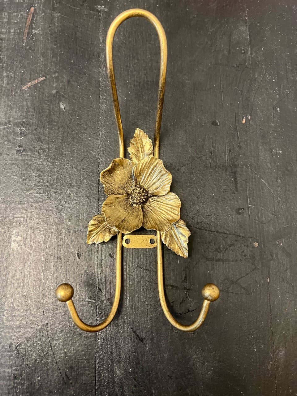 Vagabond Vintage - Wholesale Wall Hook - IRON FLOWER HOOK0
