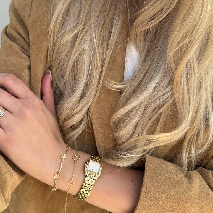 Nava Copenhagen - Wholesale Link & Chain Bracelet - Oahu Bracelet - Gold Plated2