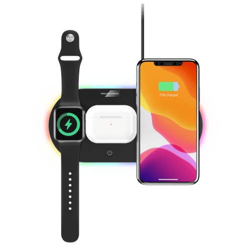 LIGHT OF THRONE - Vendita all'ingrosso Base di ricarica - Dock di ricarica wireless 4 in 1