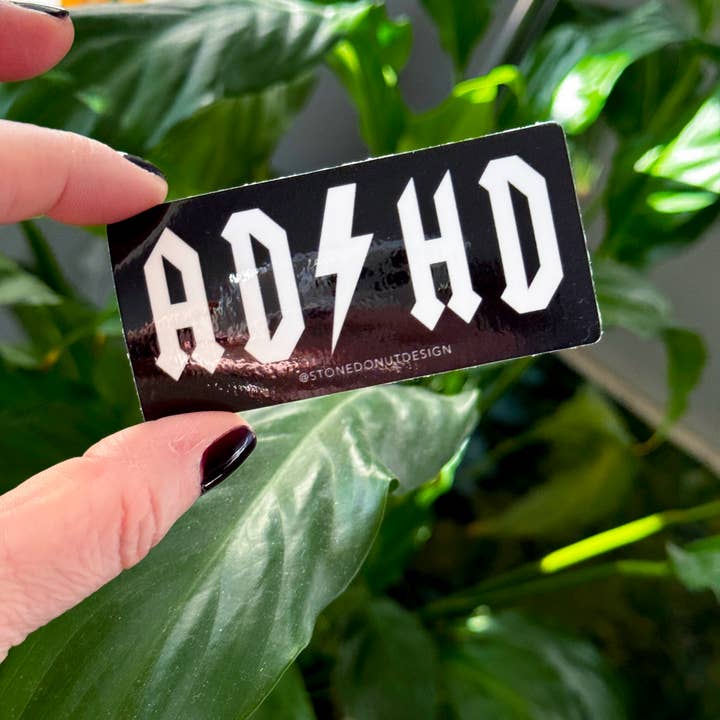 Stone Donut Design, LLC - Wholesale Sticker - ADHD Vinyl Sticker6