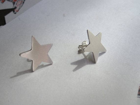 Virginia Wynne Designs – wholesale Stud/post earrings – Boho Chic Hand-Crafted Star Stud Earrings - 00461