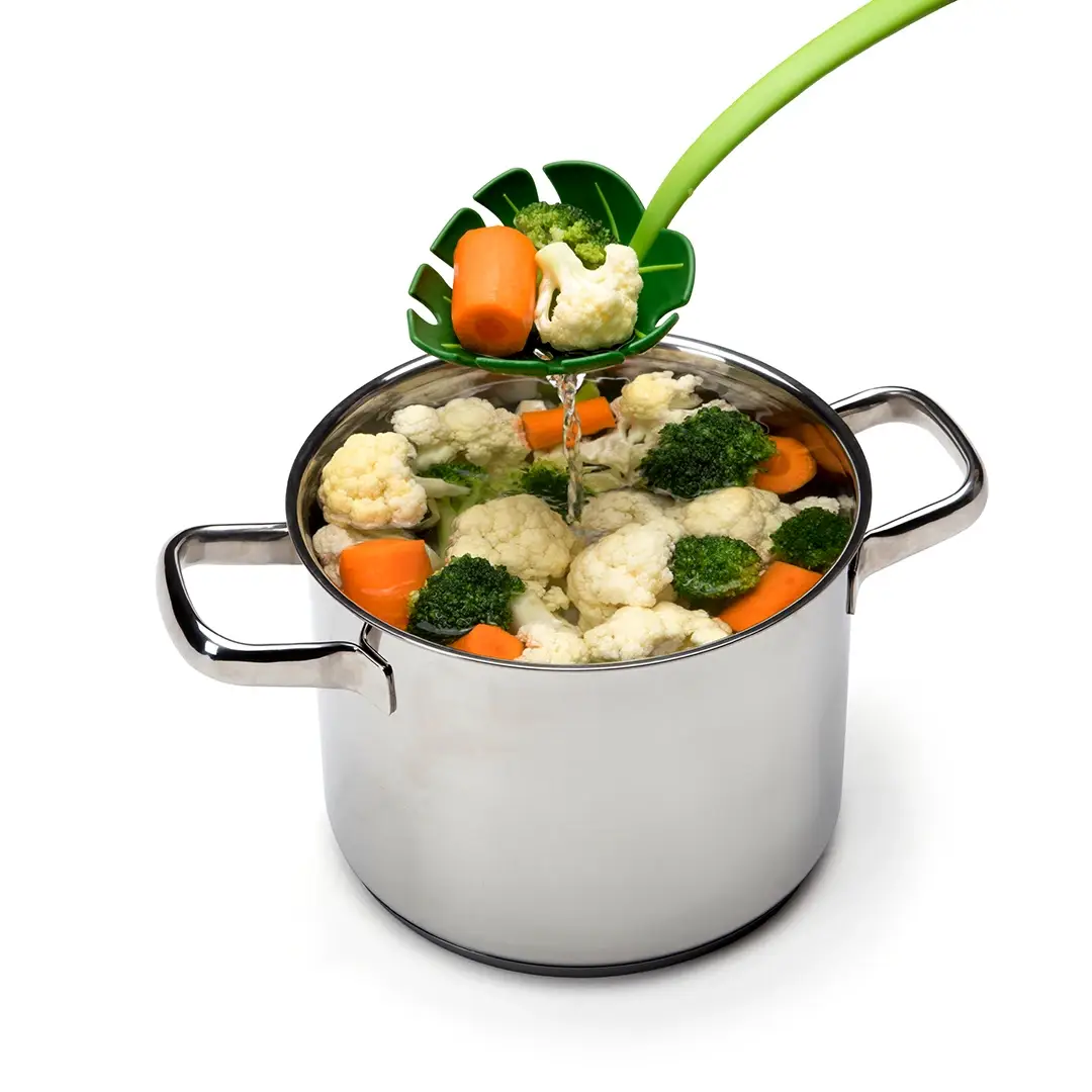 OTOTO - Vente Cuillère de cuisine - Cuillère Monstera Jungle - Cadeaux de cuisine1