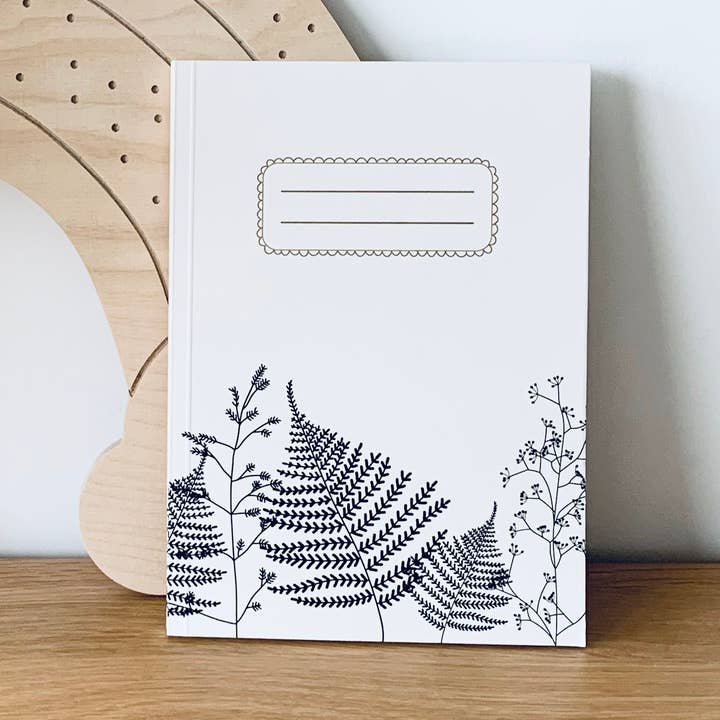 A5 notebook - Botany for wholesale by Les Petites Hirondelles