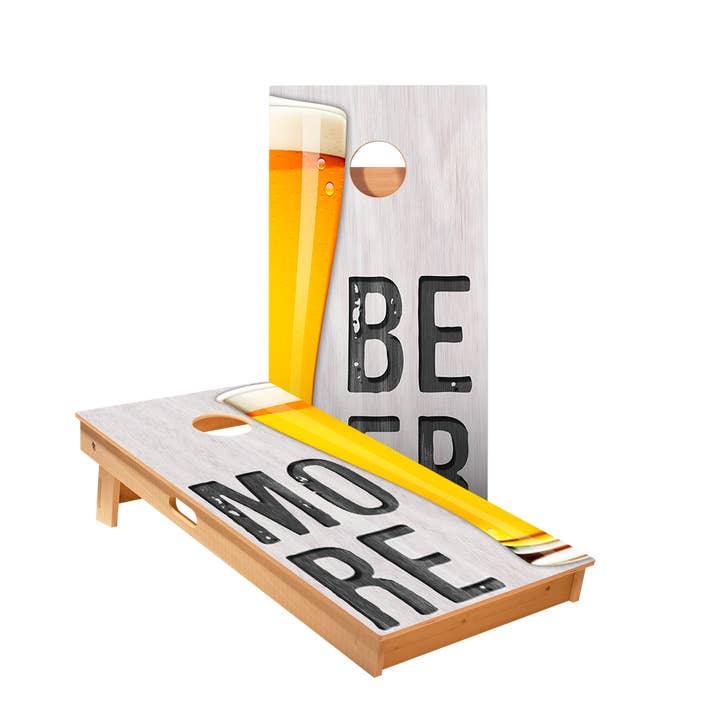 More Beer Star Cornhole Boards for wholesale by American Cornhole Association