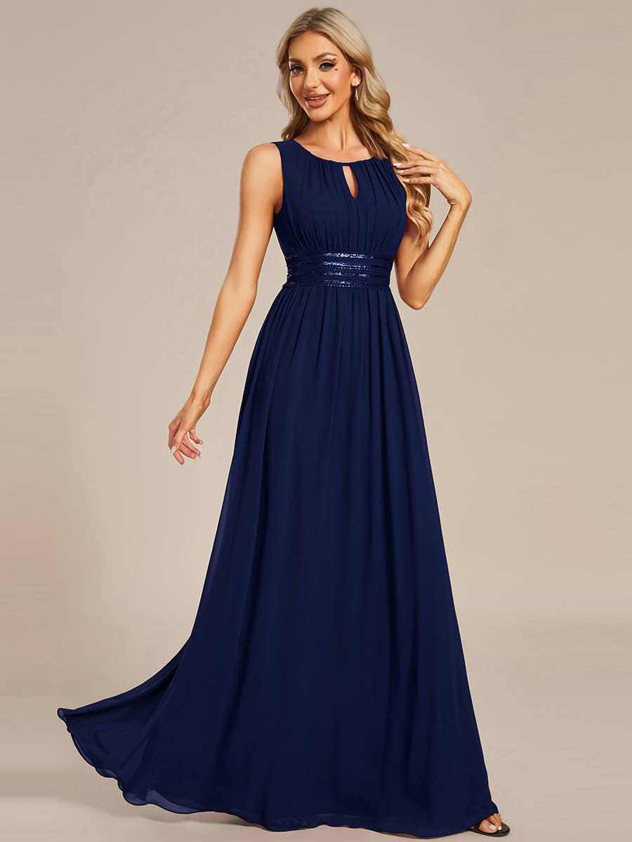 Ever-Pretty – wholesale Gown – Women's – Elegant Pleated Sequin Bridesmaids Dress39